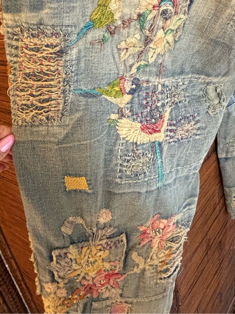 Magnolia Pearl Hummingbird Miner Denims 907 Faded Indigo - Picture 10 of 16